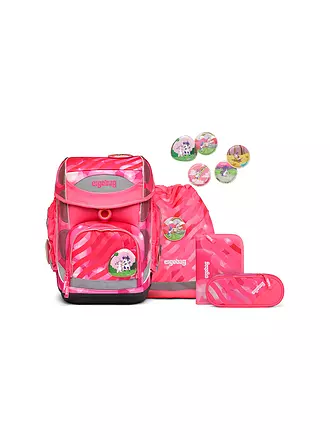 ERGOBAG | Set di zaini scolastici da 5 pezzi Cubo KuntBärbuntes Einhorn |